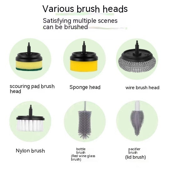 Multifunctional Electric Cleaning Brush